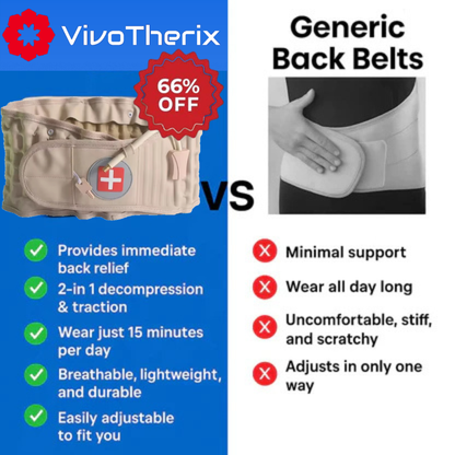 Vivo Therix ™ 360 Belt - 15 Minutes a Day to a Pain-Free Life