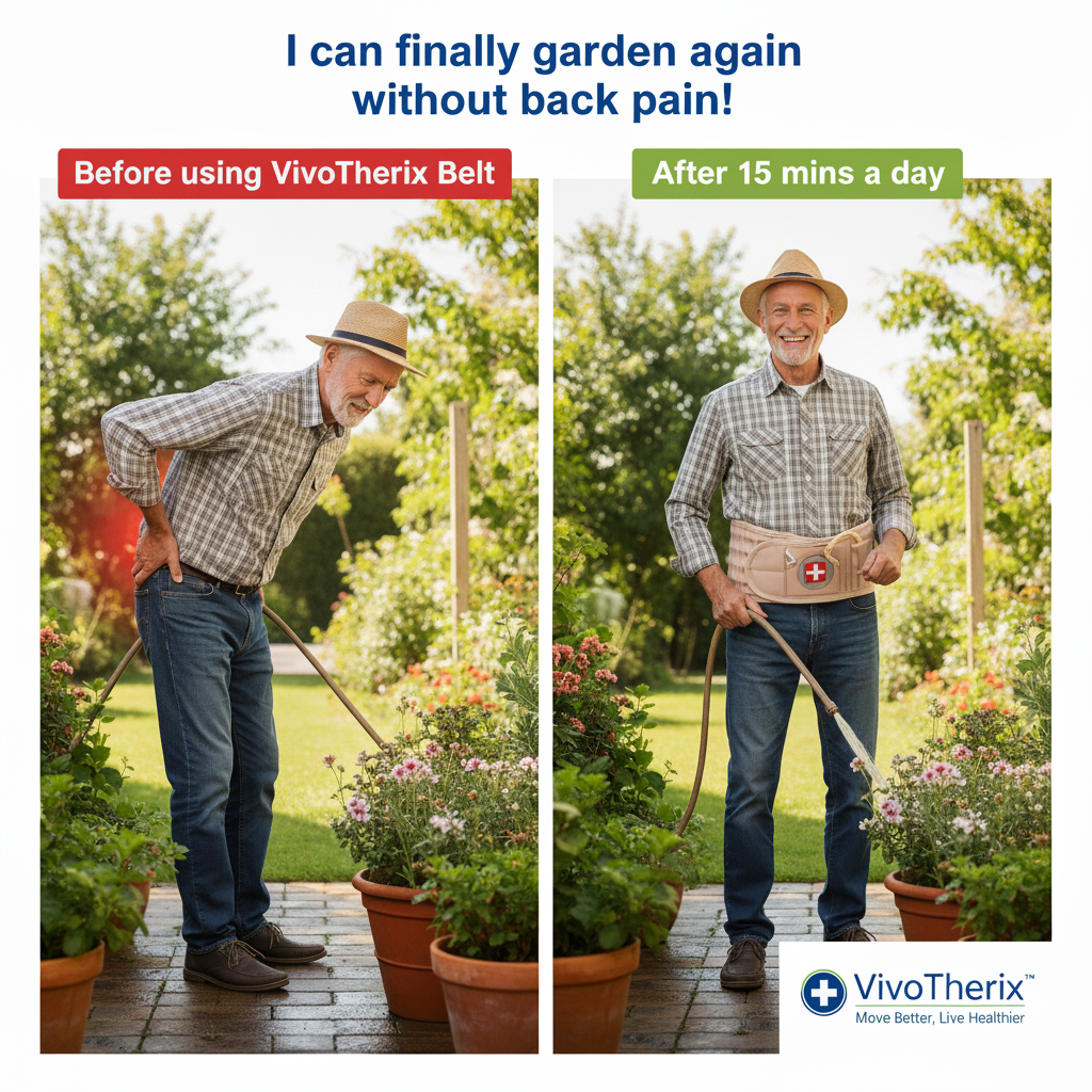 Vivo Therix ™ 360 Belt - 15 Minutes a Day to a Pain-Free Life