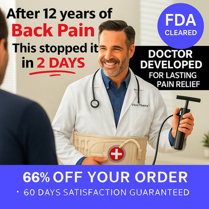 Vivo Therix ™ 360 Belt - 15 Minutes a Day to a Pain-Free Life